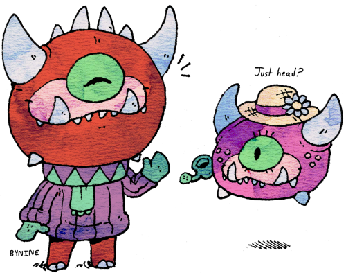 bynineb: hear me out - cacodemon villagers for animal crossing new horizons