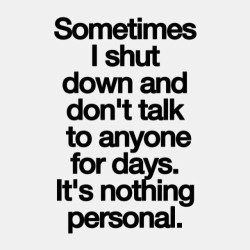 joekabox: justsimpledk: Follow @justsimpledk I wish others I knew realized it wasn’t personal. 