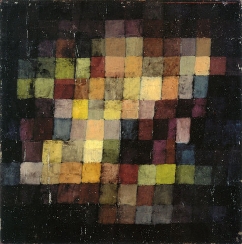 Ancient Armony, by Paul Klee, Kunstmuseum, Basel.