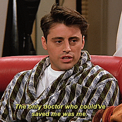 lostinmygaimagination:  Friends making fun of plots on drama series (2x18) vs. Grey’s