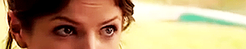 cvleartmain: bechloe + looking at each other