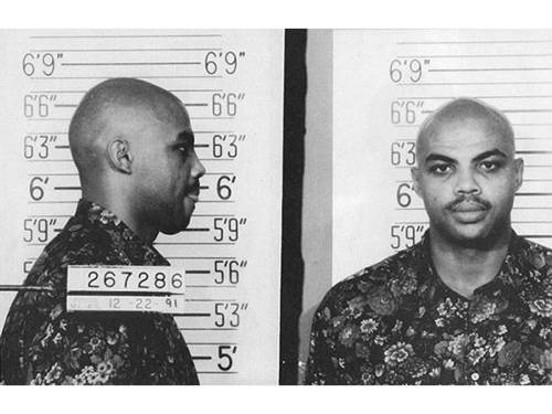 Charles Barkley arrested in 12/22/1991