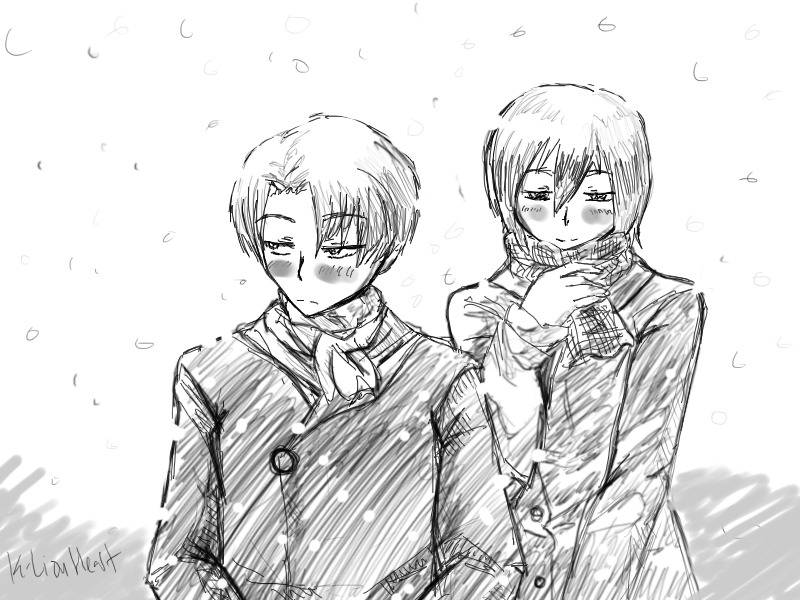 k-lionheart:  Rivamika Week: Day 2 - The gift (oh my GOD. I am so sorry for the wait,
