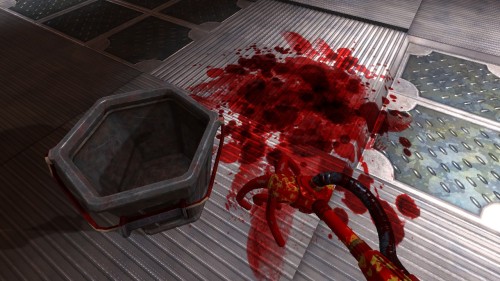 ariyous-dusk-mod:  the-goddamn-doomguy:  notdracon:  viscera cleanup detail, the only game that lets you clean up the aftermath of a sci-fi fps if you can get the damn bucket into the incinerator that is  Somebody actually made a game on what being a