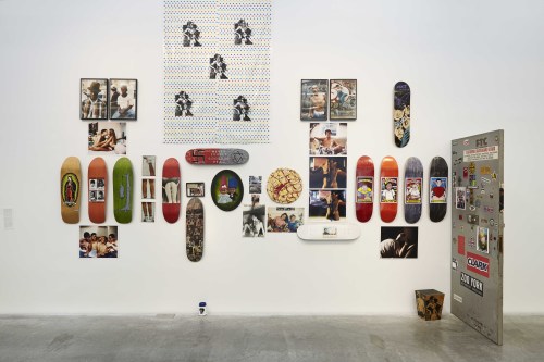Larry Clarks Installation (pictured Here In The Lobby Gallery As Part Of NYC 1993) Offers A Glimpse Into