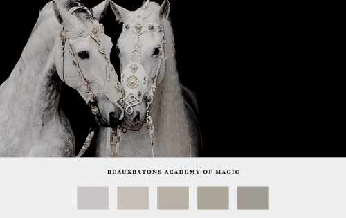 minayeons:@hogwartsonline — colour palettesBeauxbatons Academy of Magic is the French wizarding scho