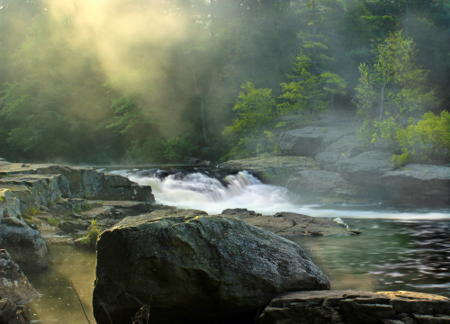 Tobyhanna Falls (2) by Nicholas A. Tonelli