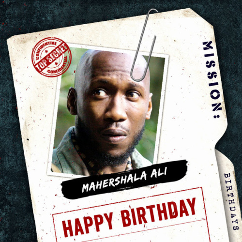 Happy birthday, Mahershala Ali! Lookin good there, boss. 