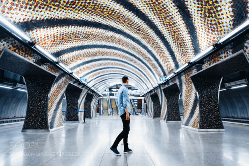 Budapest Metro Station by Neshas