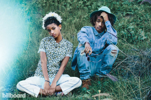 ifilivedoutloud:  belle-ayitian:  Willow & Jaden Smith for Billboard Magazine   Look at them being perfect as usual!