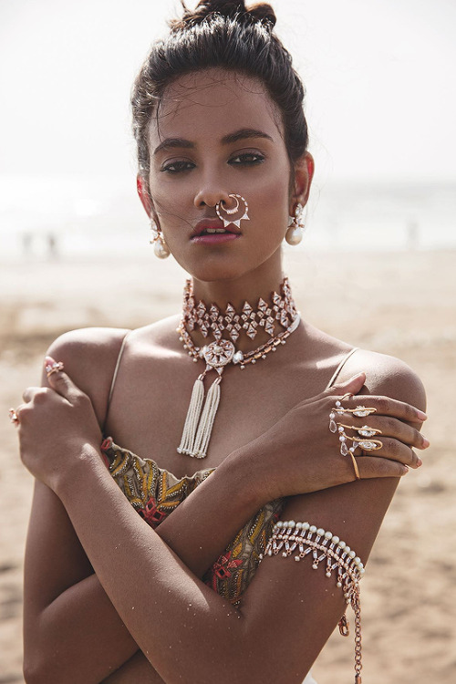 sabyaasachi:Urvashi Umrao &amp; Namrata Tripathi for Outhouse Jewellery