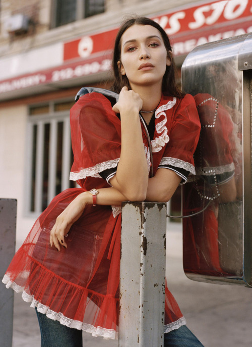 n-a-p-o-l-e-o-n:Bella Hadid for Elle US, Feb. 2016