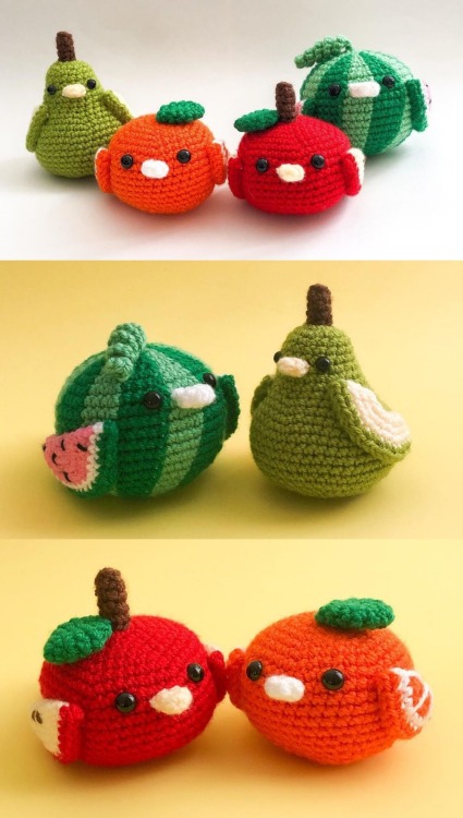 sosuperawesome:Plushies / PatternsCute Cuddles Crochet on Etsy 