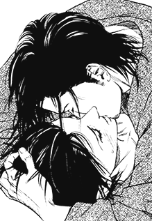 utterlyhomo:  favorite yaoi couple (in no specific order) [1/?]: ↳ nirasawa and kabu → bi no isu & kobi no kyoujin  “don’t throw me away! if you’re just going to abandon me, then please kill me! i don’t want to bear this for a second