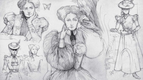 sharpe-on-asgard: Concept art for Crimson Peak. @crimsonpeaksecrets