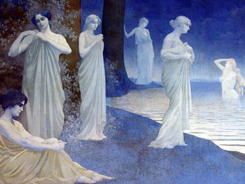 Alphonse Osbert (23 March 1857 – 11 August 1939) was a French Symbolist painter.Le Bain (d&eac