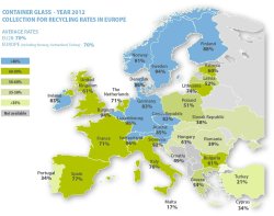 thelandofmaps:  Glass recycling in Europe