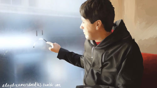 sunshinehowelll: Dan Howell realism painting time taken: a fucking long time. a few days progra