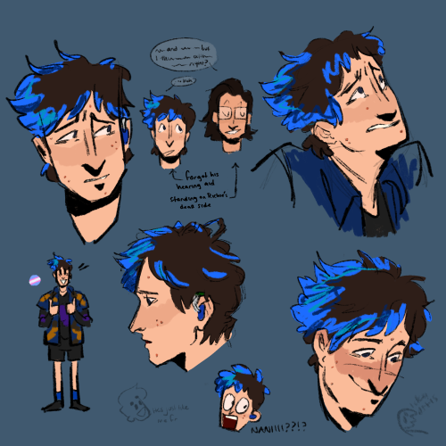 Richie Doodles Bc My Two Current WIPs Are Actively Trying To Murder Me Dead.