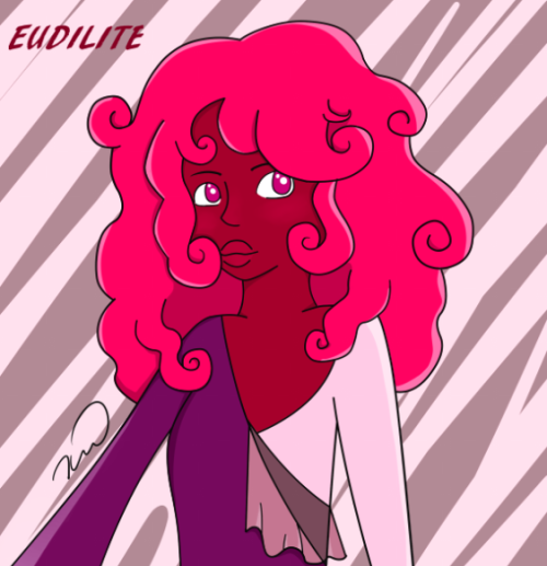 ford-poindexter-pines: I had so much fun drawing  @homeworld-bling​ ‘s gemsona  Eudi