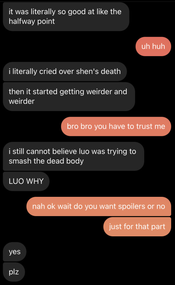 So Today I Tricked My Very Straight Male Friend Into Reading Svsss Part 2 (because That Reblog Was Getting