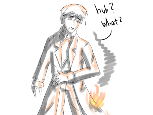 laos-artdump:  Roy’s Second Try On Flame Alchemy [First Part] So, after his first failure Roy tries again to do some decent Flame Alchemy and he kind of succedes xD He got the flame already but set himself on fire. Dammnit Roy, you just made a fool