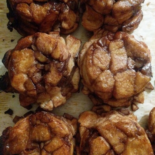 I say I am practicing lamination, but it is really an excuse to make sticky buns.  #baking  