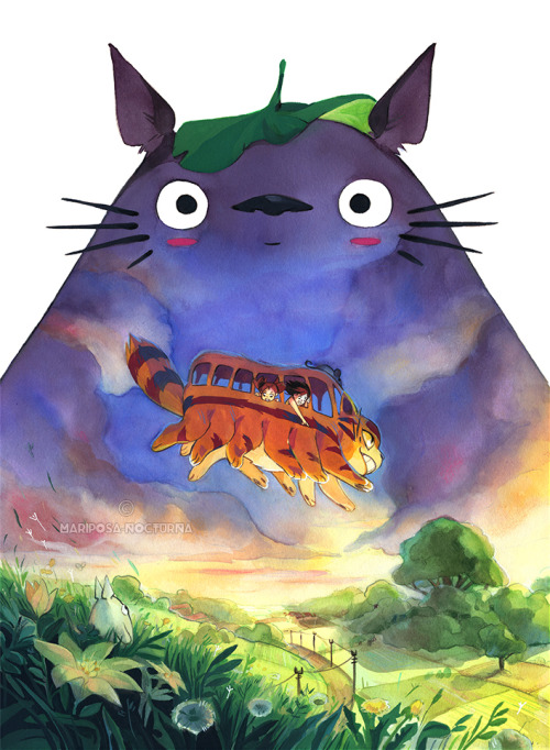 pixalry:  Studio Ghibli Fan Art - Created