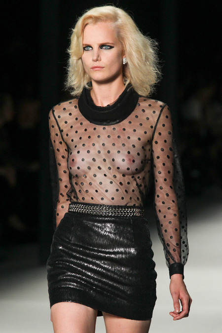 maidsofbondstreet:  Anmari Botha at Saint Laurent, spring 2014 
