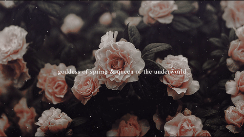 69sajx:  ilsirius:  GREEK MYTHOLOGY:   persephone. She was abducted by Hades, the
