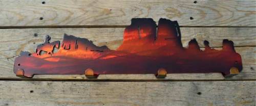 Custom Candy Painted Western Coat Rack We LOVE making custom painted items. Get this one of a kind p