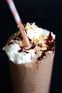 foody-goody:  Pretzel Frozen Hot Chocolate (Minimalist Baker) 