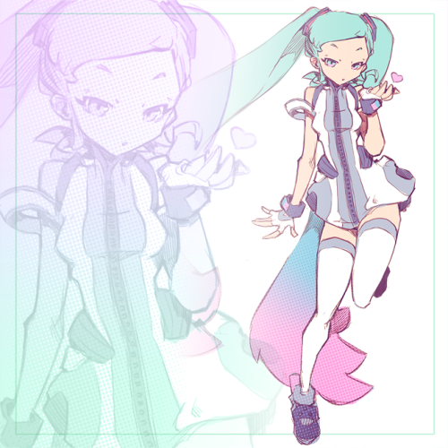 andreacofrancescoart: My first Vocaloid CD featuring Hatsune Miku will be released at the end of Jun