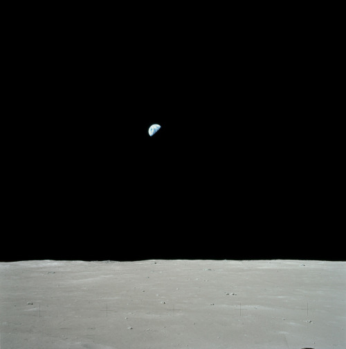 humanoidhistory: Earth and Moon, December 12, 1972. Photos by Apollo 17 astronaut GEne Cernan. (NASA