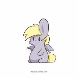 Lifeloser:  Derpy Down!   Meep! X3