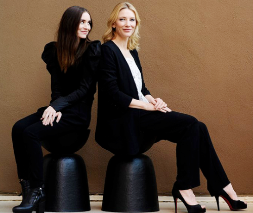 gillsanderson: Cate Blanchett and Rooney Mara photographed by Wally Skalij for the Los Angeles Times