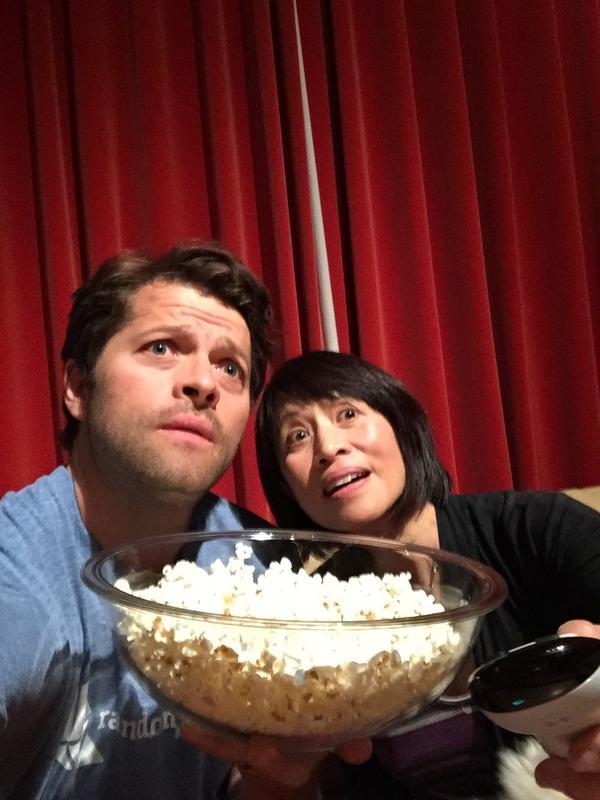 becausemisha:  They’re too cute. (x) Also, Misha’s tweet here.