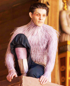 Colin Morgan as Ariel in “The Tempest”. (x)