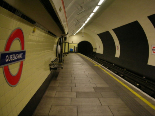 The London Underground, July 1900 and June 2008.When it opened the station was known as “Queen’s Roa