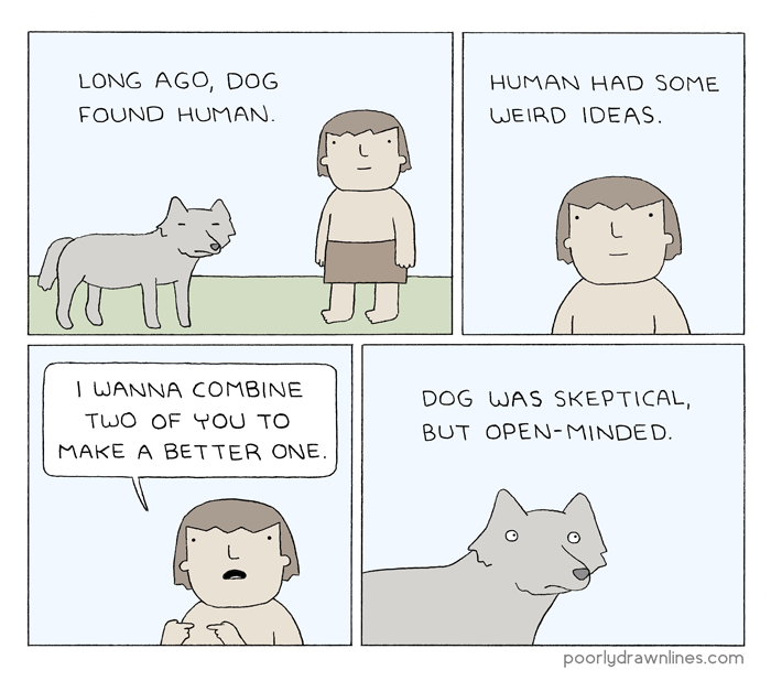 pdlcomics:  Dog and Human 