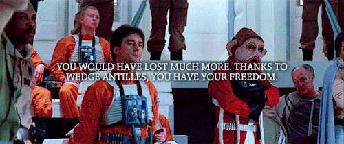 drinkupthesunrise - “Gee, Mister. You must know Wedge Antilles...