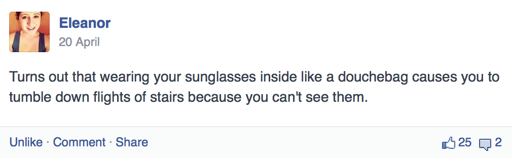 charminglyantiquated:  my sister is the only reason I use facebook anymore 