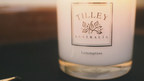 In love with Tilley’s candles though they veer a bit on the sweet side. Lemongrass smell is cl