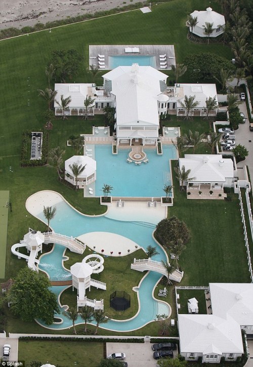 Celine Dion’s waterpark/mansion x