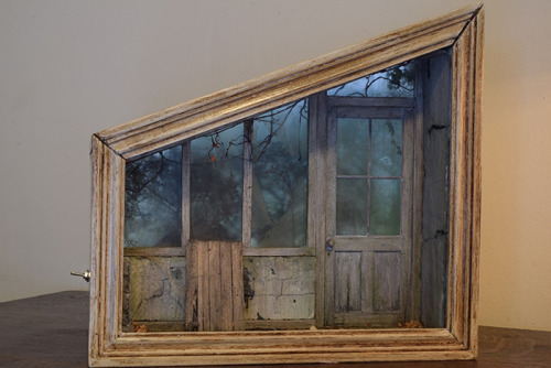 manticoreimaginary:Atmospheric shadow boxes made by model maker Andy Acres