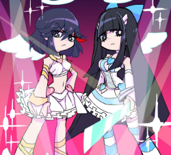 artixicanime:  Ryuko and Satsuki as Panty