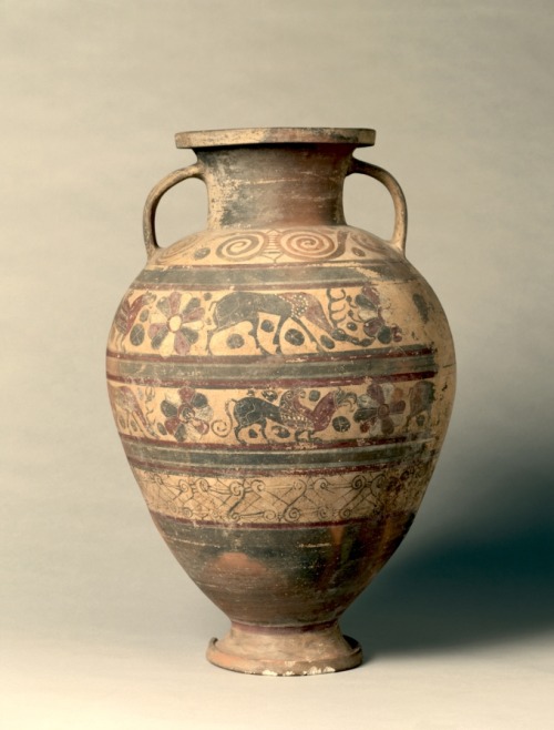 cma-greek-roman-art: Amphora, 600s BC, Cleveland Museum of Art: Greek and Roman ArtSize: Overall: 63