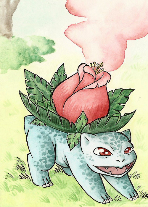 Pokmon! Finally The First Batch Of Paintings Are Done! Im Attempting The Pokmonathon, So You Can Look