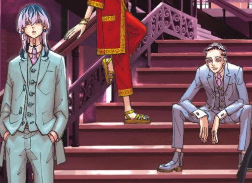 Actually Really Hope The Haitani's Still Do Funny Poses While In Bonten. Rindou Doing The Splits Before