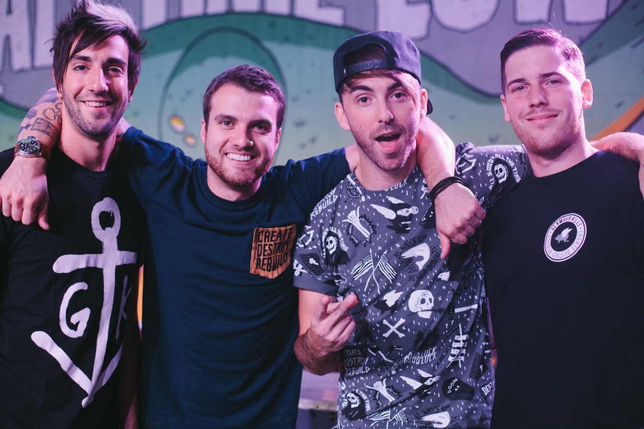 glamourkills:  Here’s a little All Time Low for the holidays! Check out their spread